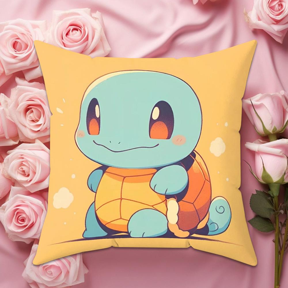 1PC Cartoon Cute Pok é mon Pillowcase Sofa Furniture Decoration Double sided Printed Pillowcase Cute Decorative Gift