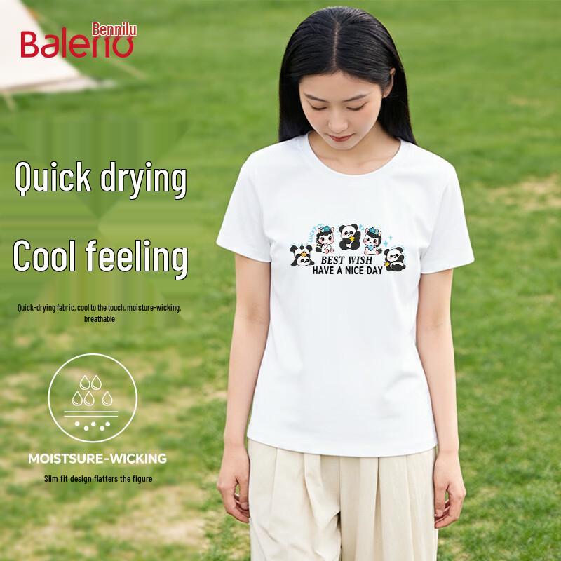 

Baleno Women s Quick-Dry Graphic T-Shirt S