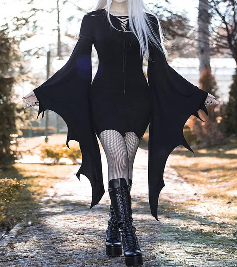 Women's Vampire Party Dress for Christmas & Halloween Performances