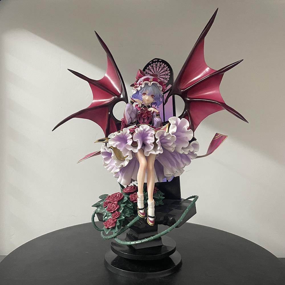 31cm Touhou Project  Remilia Scarlet GK PVC Action Anime Figure Models Toys Collection Desk Decoration Doll Gift