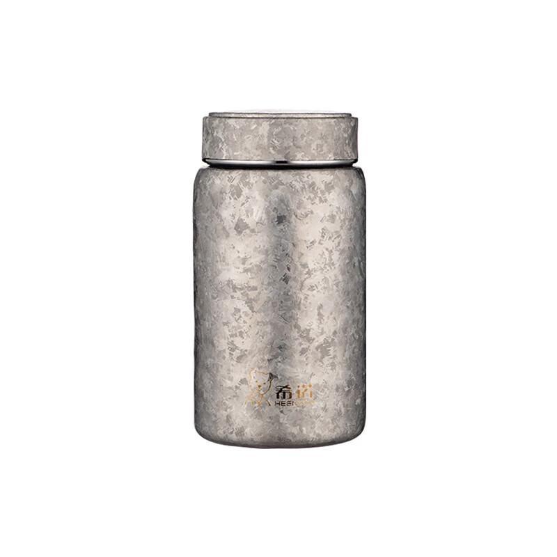 Cino 590ml Pure Titanium Tea Storage Caddy