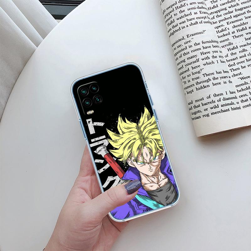 Dragon Ball Goku Transparent Phone Case for Motorola Moto G7 G8 G9 G84 G85 G73 G24 G15 Z2 Play Power Plus