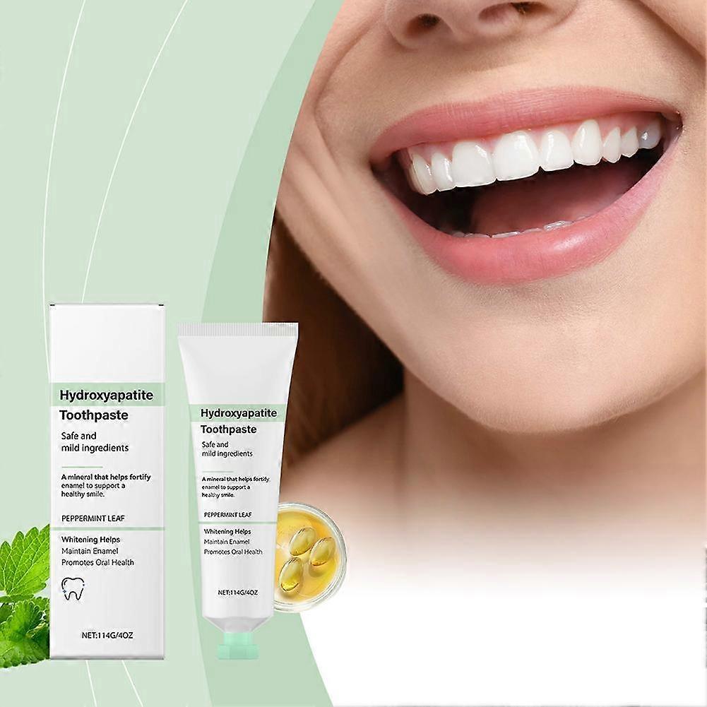 Mint Hydroxyapatite Toothpaste - Whitening,Maintain Enamel,Promotes Oral Health