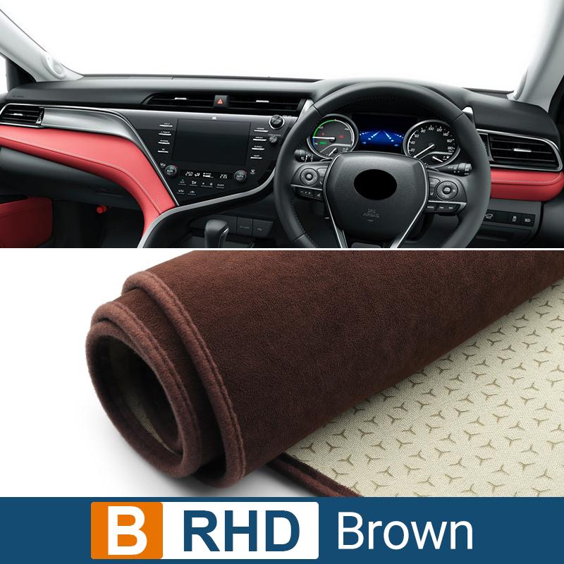 Copertura Cruscotto Auto Evita Luce Pad Tappeto Anti-UV Tappetini Antiscivolo Per Toyota Camry XV70 2018    2022 2023 2024