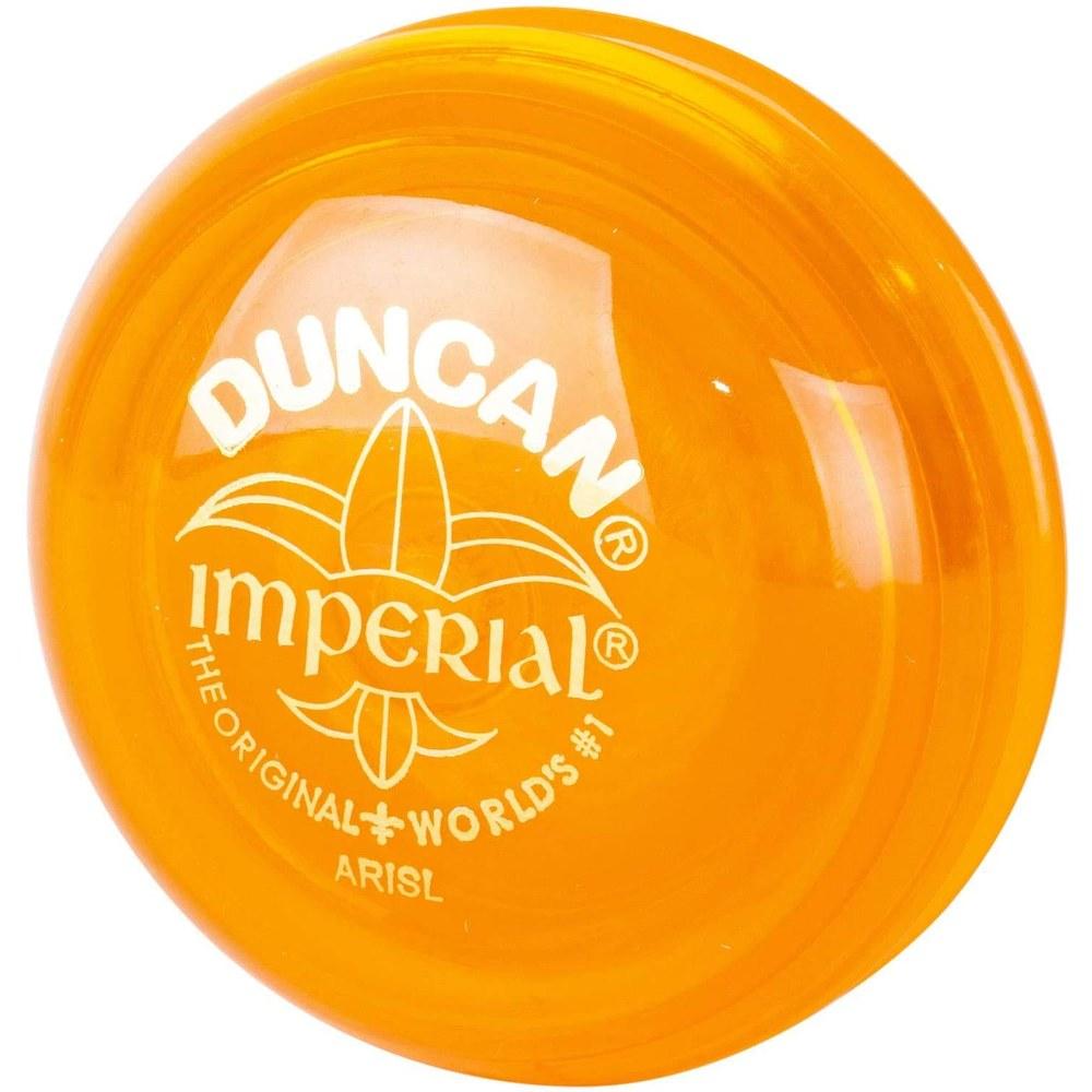 Duncan Imperial Yo-Yo Beginner Steel Axle Plastic Body Orange
