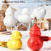 Outdoor Snow Play Sports Toys For Snowball Clamp Multiple Shape Snowball Making Tongs Winter Kids Snowball Throwing Tool