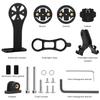 Bicycle Computer Holder Aluminum Alloy Bike Handlebar Stopwatch Speedometer Mount For Garmin Bryton Cateye Gopro Light Stand
