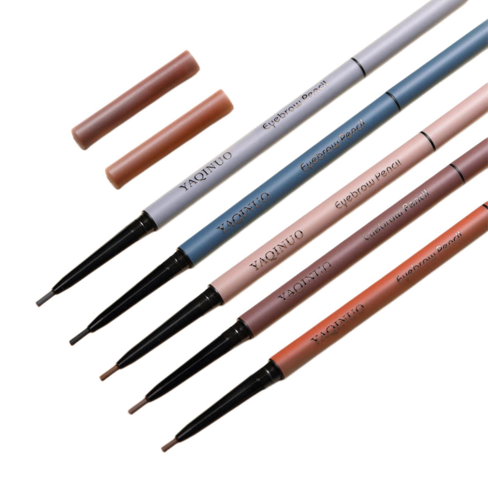 

SUIKONE Eyebrow Pencil with for Eyebrows Light Refill, Ultra-Fine 1.5mm, Waterproof, Long-Lasting, (05# Brown)
