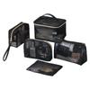 Mesh Bag Cosmetic Makeup Zipper Black Pouch Travel Toiletry Storage Tools Beauty
