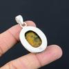 925 Sterling Silver Natural Ocean Jasper Artisan Anniversary New Pendant Jewelry