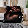 "2PAC 'All Eyez On Me' Album Cover Art Print"Blanket Flannel Throw Blanket for Sofa, Bed, Travel, Camping, Office, Couch, Chair, And Bed Gif
