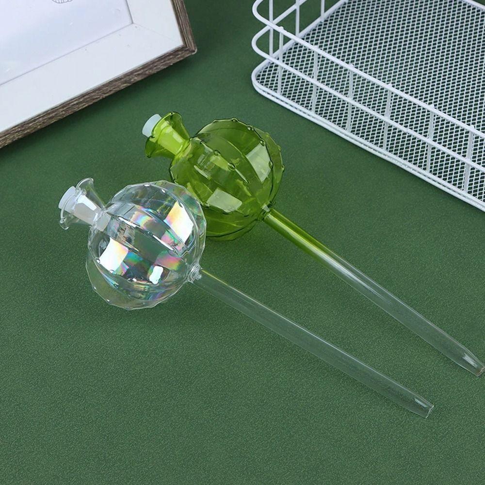 Automatic Cactus Self Watering Planter Cactus Glass Automatic Plant Watering Bulbs Cute Plant Water Feeder Glass Bulbs Indoor