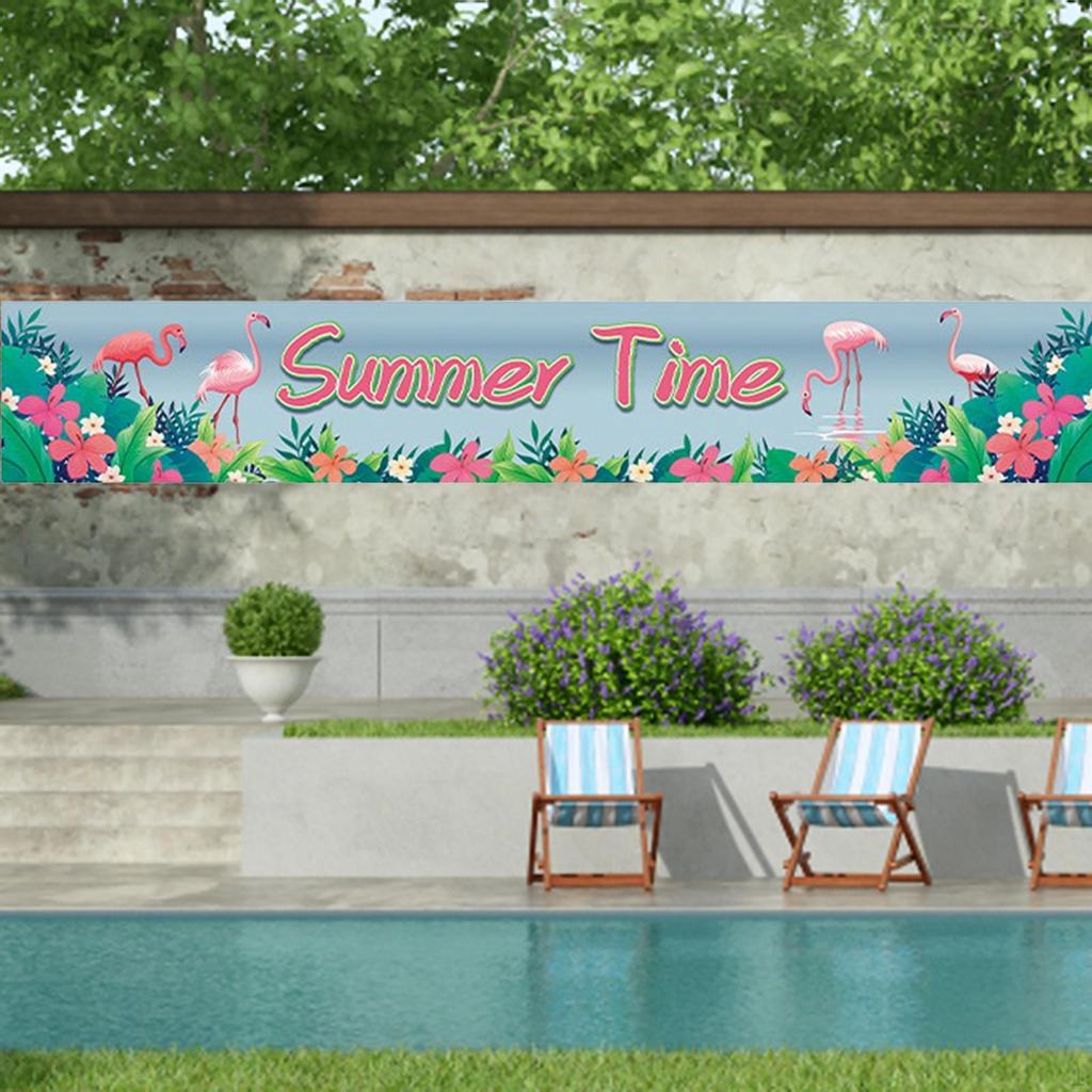 Banner, Summer Pool Hanging Party Backdrop, Backdrop