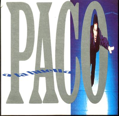 CD PACO - A La Huella 8725092 PolyGram 1989 France Latin Used