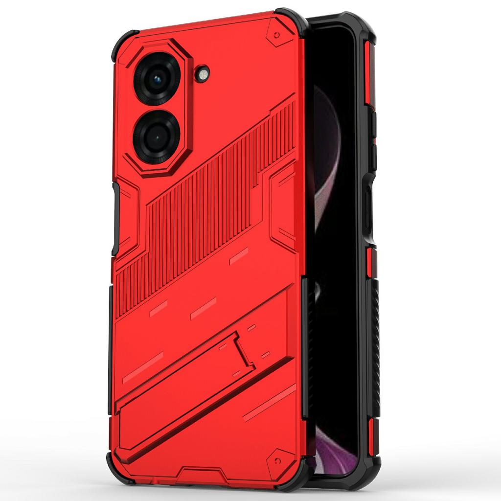 For Xiaomi Redmi A5 4G (171.7mm)/Poco C71 4G Case PC + TPU Shockproof Phone Cover with Kickstand