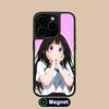 Hyouka Chitanda Matte Surface Magsafe Mobile Phone Case for iPhone 17 16 15 14 13 12 11 Air Pro Max Plus Colorful Cover