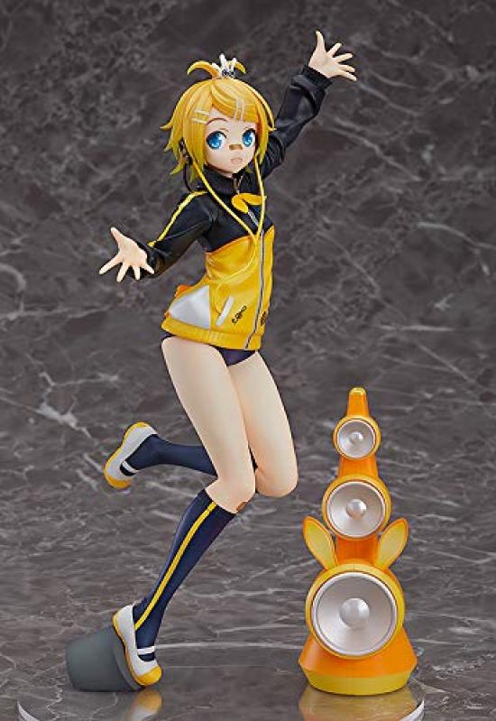 Hatsune Miku F 2nd Kagamine Rin Stylish Energy R Scale ABS PVC Painted Finished Figure -Project DIVA- Ver. 1/7 &
