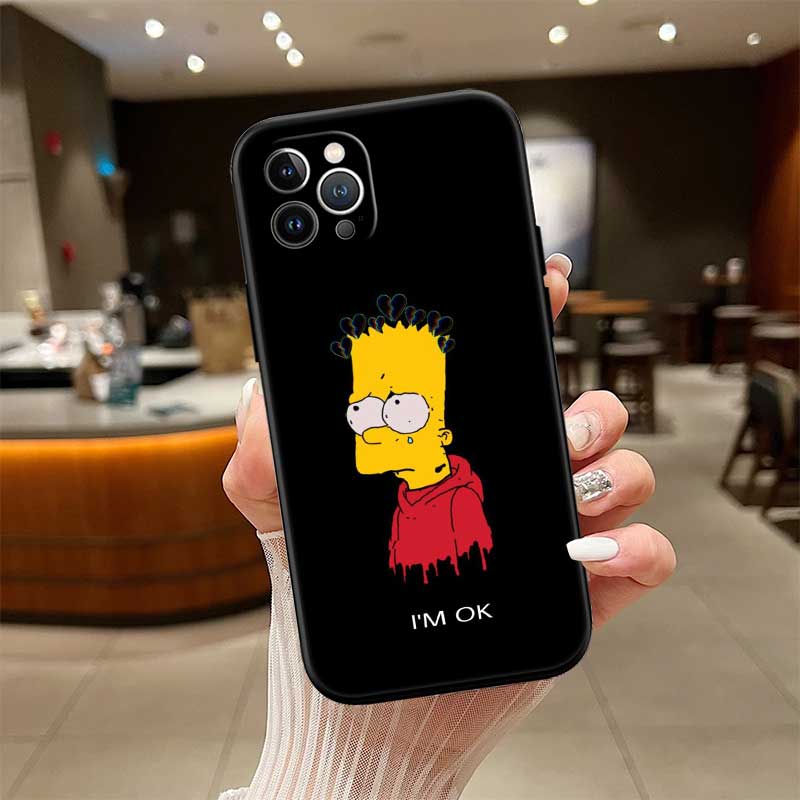 RE53 S-Simpsons New High-End Shell Phone Case for Xiaomi Poco F8 M4 M5 M6 M7 X3 X6 X7 Pro GT NFC Ultra