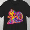 Kewpie Snail Shirt Psychedelic Baby Vintage Tee Retro Cartoon Shirt Trippy Art Festival Goth Gift For Kewpie Collectors