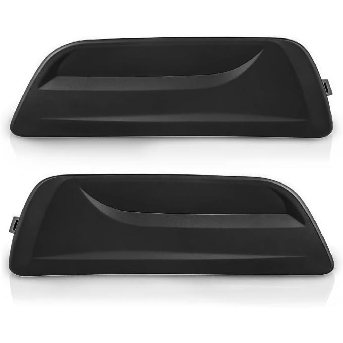 G-PLUS Front Bumper Fog Light Cover Driver and Passenger Side Compatible with Chevy Malibu Eco 2013-2014,Fit Chevy Malibu 2013-2015,Fit Chevy Malibu