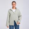 Women Jacket MODERN NEW SAGA Spring Women Coat Brand Autumn Lady Trench Coat Hidden Hood Windbreaker Plus Size