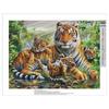 5D DIY Diamond Painting Forest Scenery and Animals Tiger Mosaic Rhinestone Embroidery Full Round Diamond Cross Stitch Home Gift