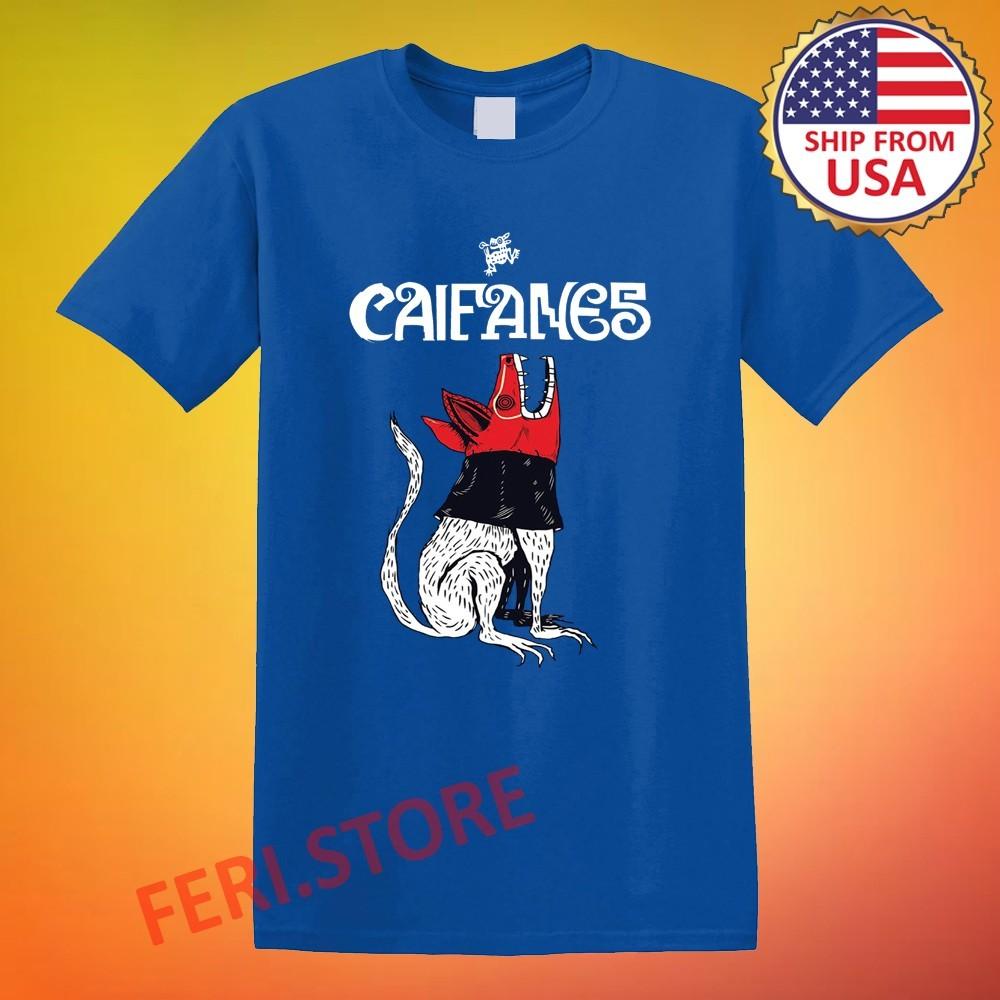CAIFANES Jaguares Men's Blue Size S-5XL