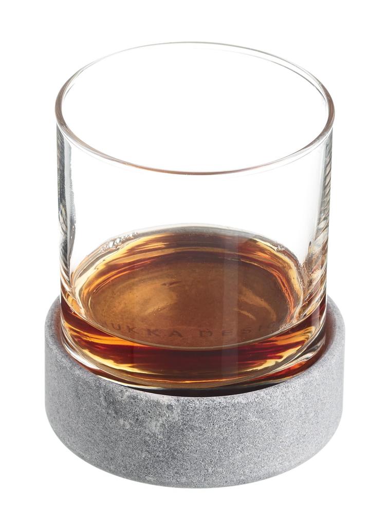 HUKKA DESIGN Coaster and Glass Set