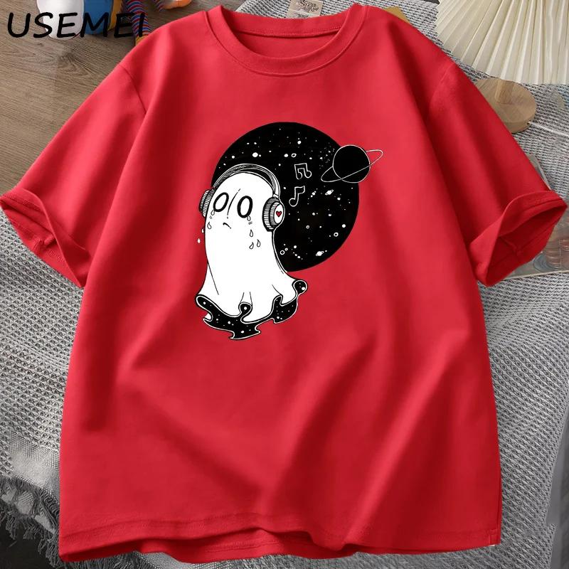 Napstablook Undertale T-shirt Men Women Cotton Short Sleeve Tshirt Summer Harajuku Men Clothing O Neck Top Oversized Streetwear