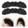 5 Pairs Self-adhesive 4D Sponge Heel Pads Butterfly Wing Black Heel Stickers Invisible Thickened Foot Pads Anti-drop Fix