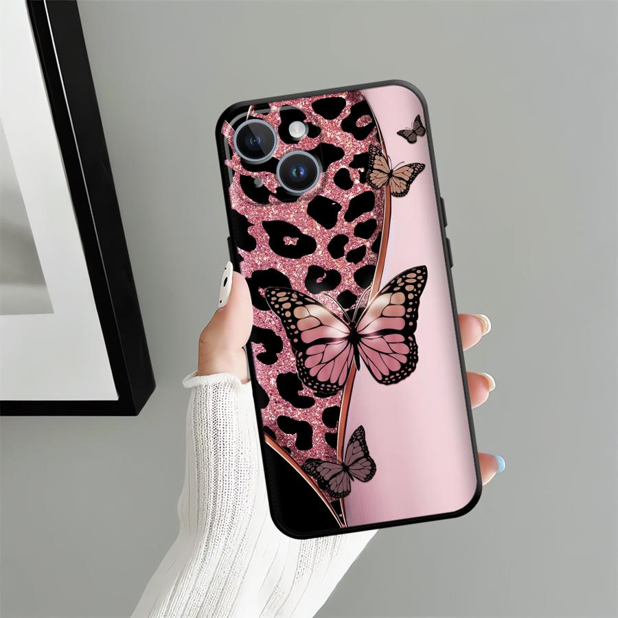 Creative Leopard Print Art Funda Phone Cover Case for Apple iPhone 17 Pro Max Air 16 15 Pro 7 8 13 XR XS MAX 12 14 11