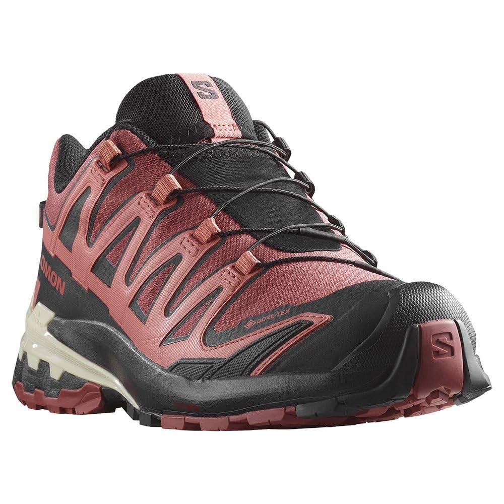 Salomon XA Pro 3D V9 GTX Women's 471191 Cow Hide/Black/Faded Rose 23.5 Cm