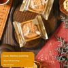 100Pcs Sealable Mooncake Packaging Bags Adorable Rabbit Prints Food Grade for Mid-Autumn Festival Baking Store Gift Packaging Use