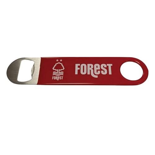 Nottingham Forest FC Stainless Steel Bottle Opener Fridge Magnet