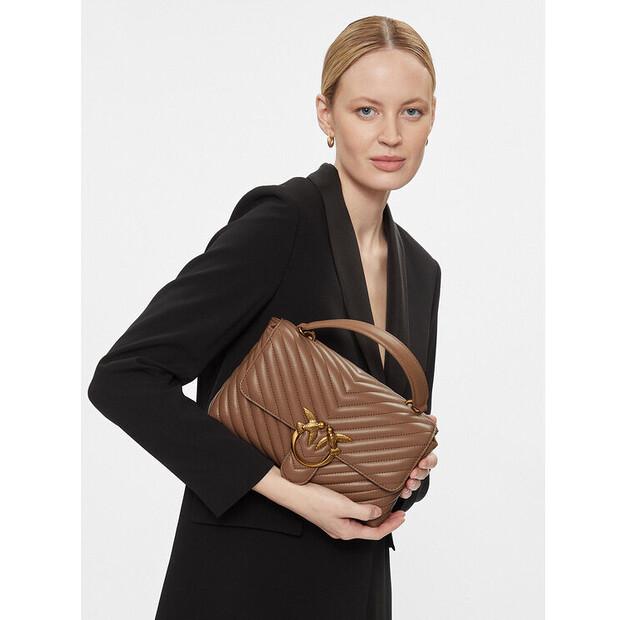 Bag PINKO Love Lady Puff Classic Cl Brown