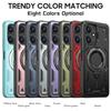 For Xiaomi Redmi 13C 12C 11A Poco C65 C55 4G Case Military Armor Shockproof 360° Rotating Ring Stand TPU Plastic Phone Cover