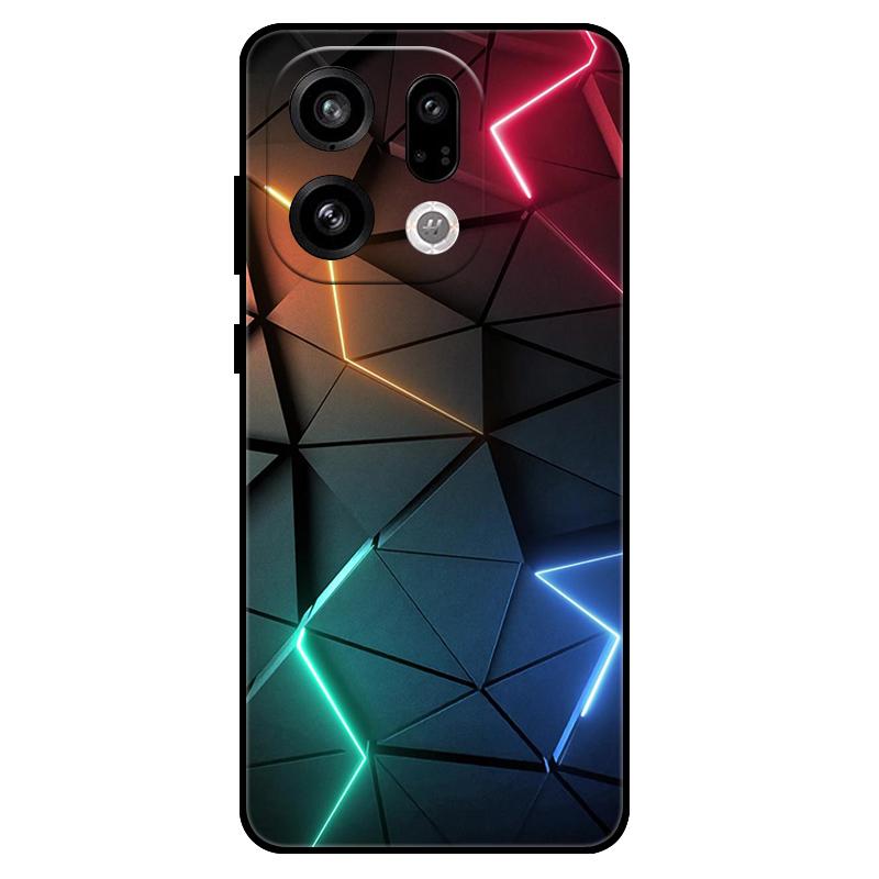 For Oppo Find X9 Pro Case Silicone Luxury Space Soft Bumper for Oppo Find X 9 X9Pro 5G 2025 Phone Cover TPU Funda Shockproof