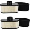 2PCS 11013-0752 Air Filter 11013-0726 Pre Filter 11013-7046 Compatible with Kawasaki FR691V FR651V FR730V FS730V FS481V FS541V FS600V FS651V FS691V