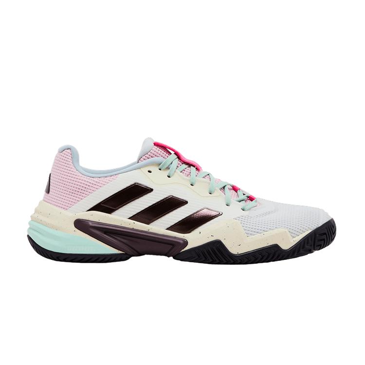 adidas Barricade 13 Crystal White Aurora Met. Semi Green Spark 42