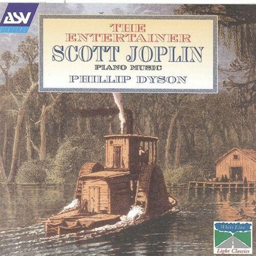 

CD PHILLIP DYSON, SCOTT JOPLIN - The Entertainer Scott Joplin - Pian CDWHL2120 ASV Digital 1999 Japan Jazz Used