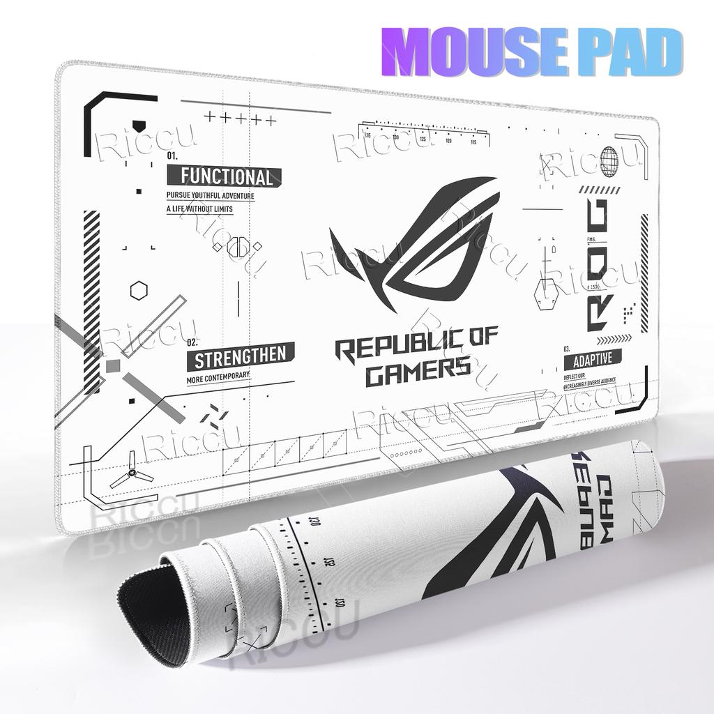 HD ASUS Game Rug Extended Aesthetics Mouse Pad Design ROG Minimalist Computer Gamer Nonslip Keyboard Lockedge Office Accessories