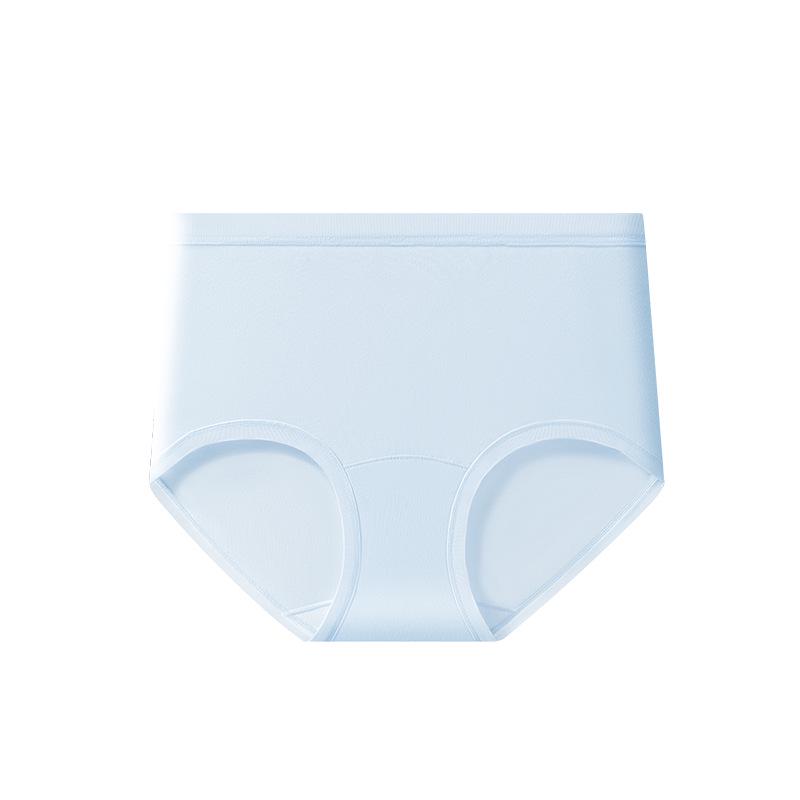 100% Cotton High-Waist Women's Underwear, Antibacterial & Seamless, Hip-Lifting, Breathable, Plus Size, 100-Pack