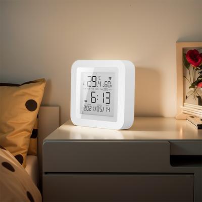 WiFi Smart Thermometer Hygrometer APP Control Indoor Temperature Humidity Sensor Temperature Humidity Meter for Home Automation