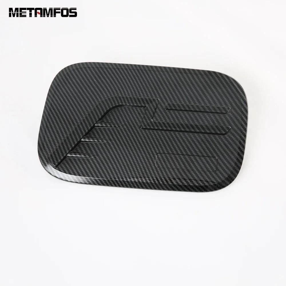 For Kia Carnival KA4 -2024 2025 2026 Carbon Fiber Gas Fuel Tank Cap Oil Filler Cover Trim Exterior Accessories Car Styling Carbon Fiber Plastic