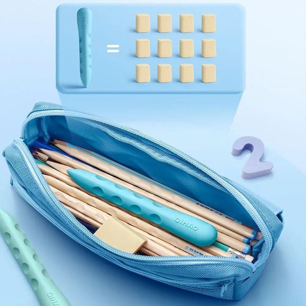 3PCS/Box Posture Correction Hole Eraser Large Size Traceless Eraser Wiping Tools Pencil Eraser Kids