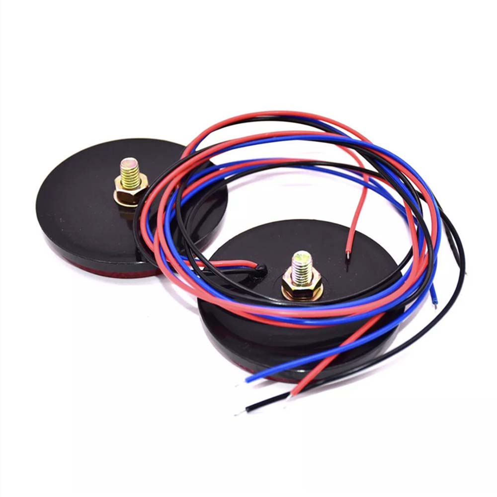 LED Car Round Tail Lights Motorcycle Brake Stop Marker Lamp Turn Singal Light Warning Light Bulbs