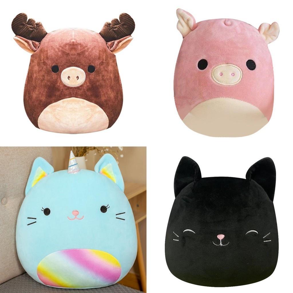 Adorable Squishmallows Stuffed Toy Doll Plush Unicorn Dinosaur Soft Pillow Cushion For Kids