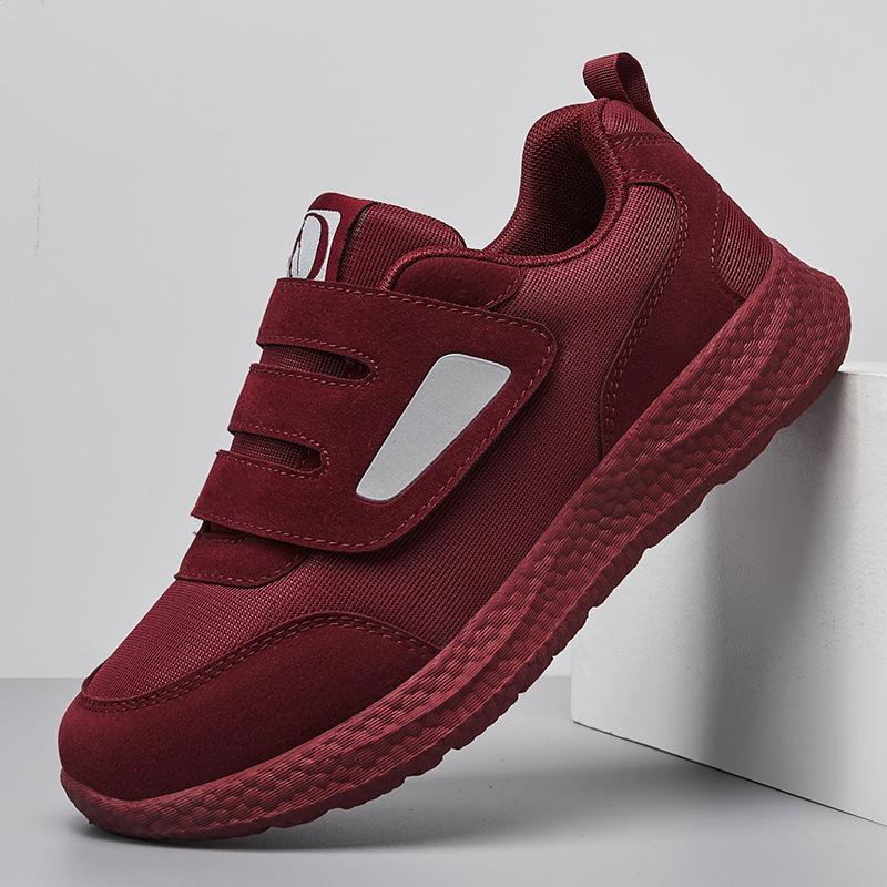 Scarpe sportive casual autunnali con osso del piede grande, scarpe da passeggio spesse, scarpe leggere per la madre