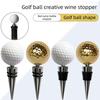 Stainless Steel Golfs Wine Preserver Present Unique Golfs Ball Design For Enthusiasts. Golfs Lovers Collection