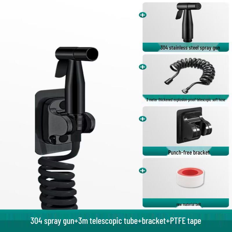 Yipan Stainless Steel Bathroom Bidet Sprayer Kit